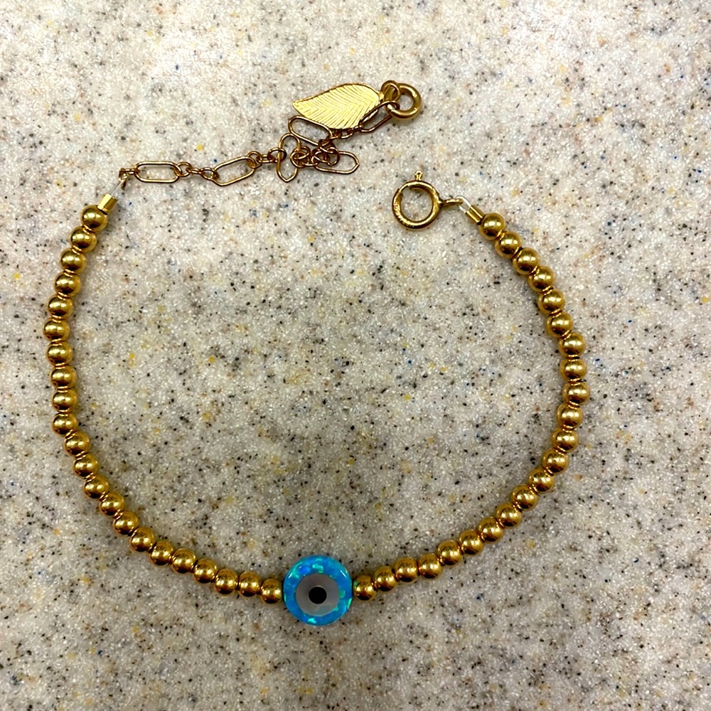 Evil eye bracelet